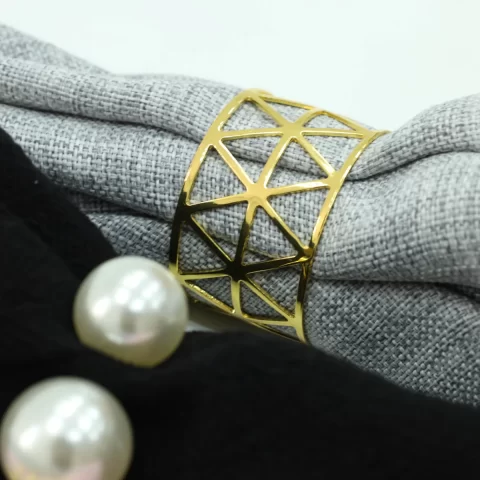 ANILLOS PARA SERVILLETA TRIANGULOS