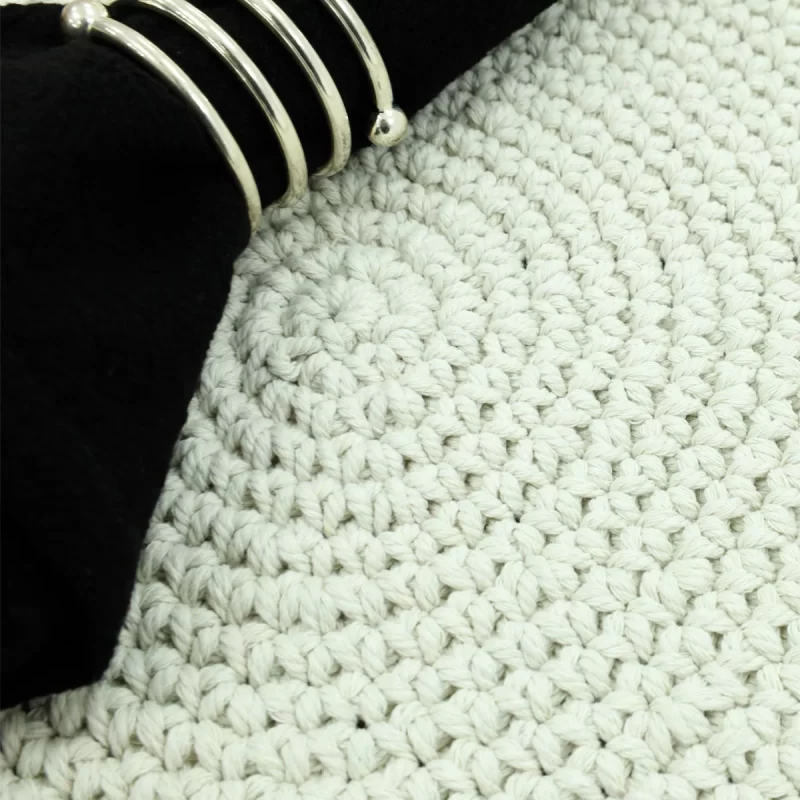 BAJO PLATO  ESTILO MACRAME - Imagen 2