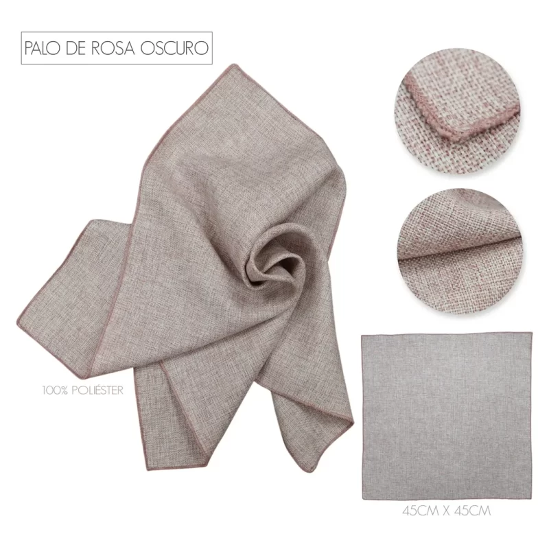 Servilleta Lino Ginebra Palo de Rosa Obscuro