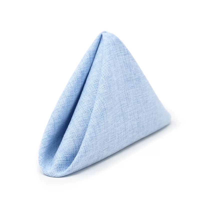 Servilleta Lino Ginebra Azul Cielo